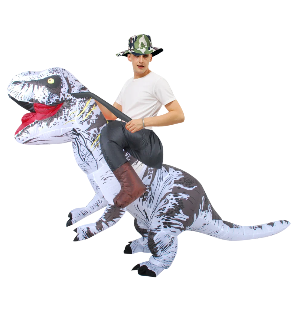 T-REX Monster Inflatable Costume Blow Up Cosplay Dinosaur Clothing