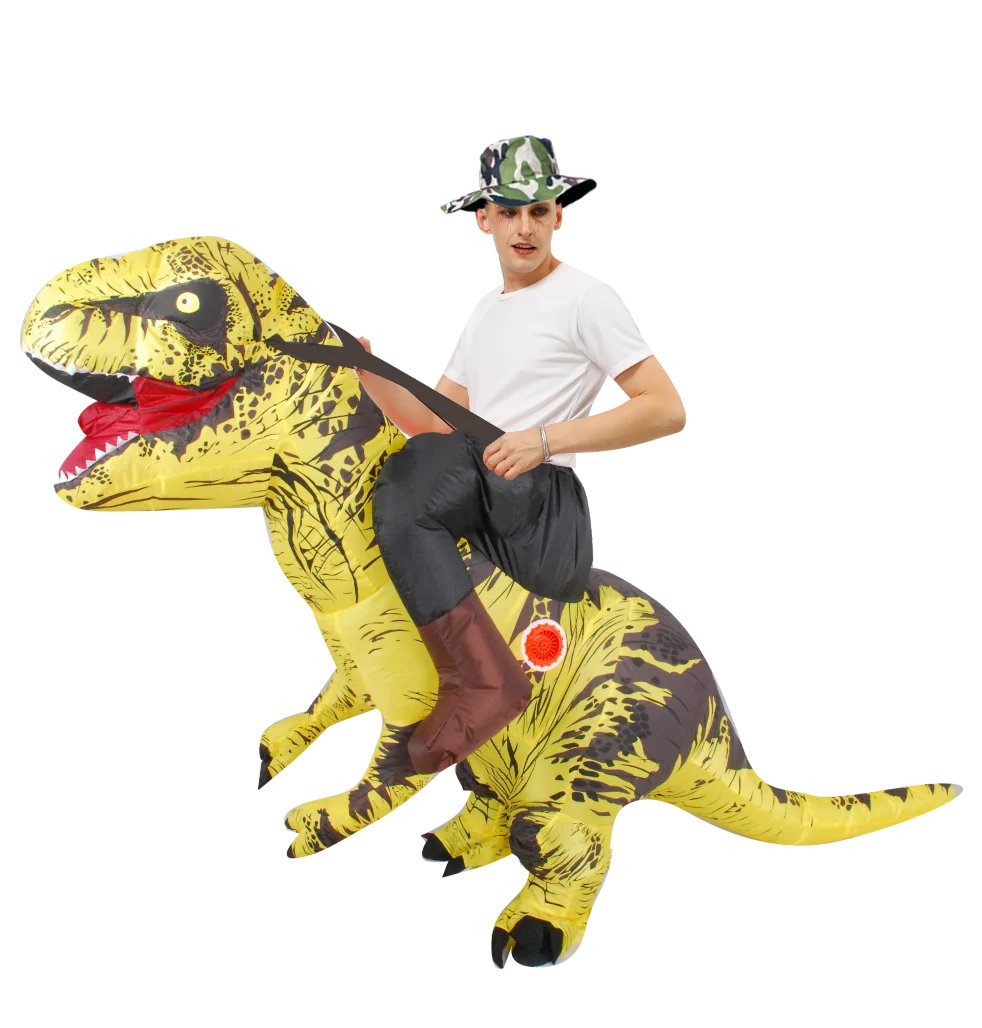 T-REX Monster Inflatable Costume Blow Up Cosplay Dinosaur Clothing