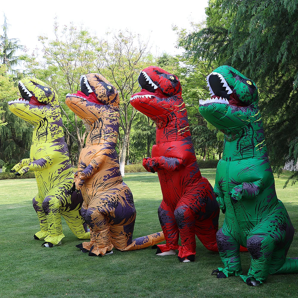 T-rex inflatable Suit Tyrannosaurus Dinosaur Costume