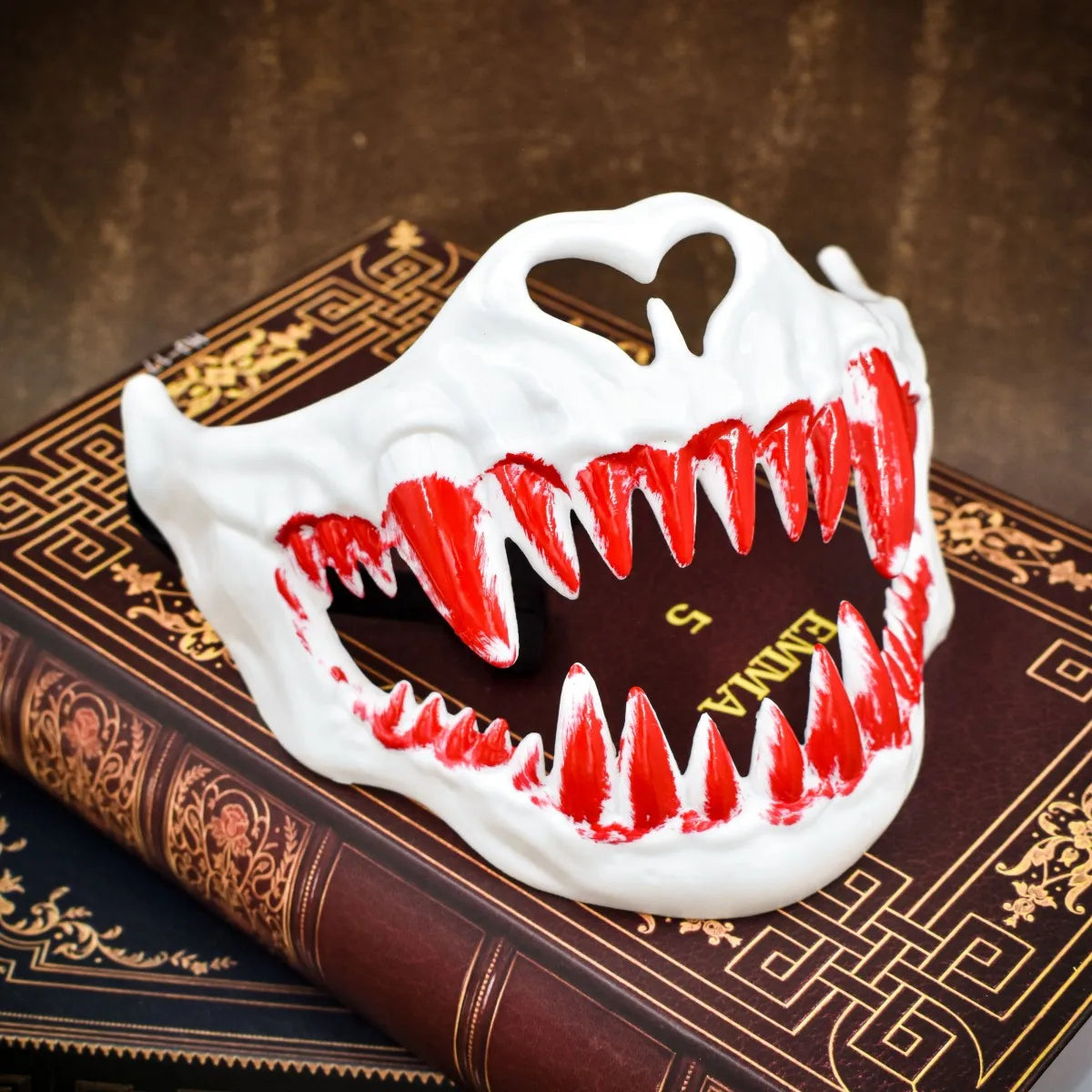 Half Face Japanese Mask Halloween