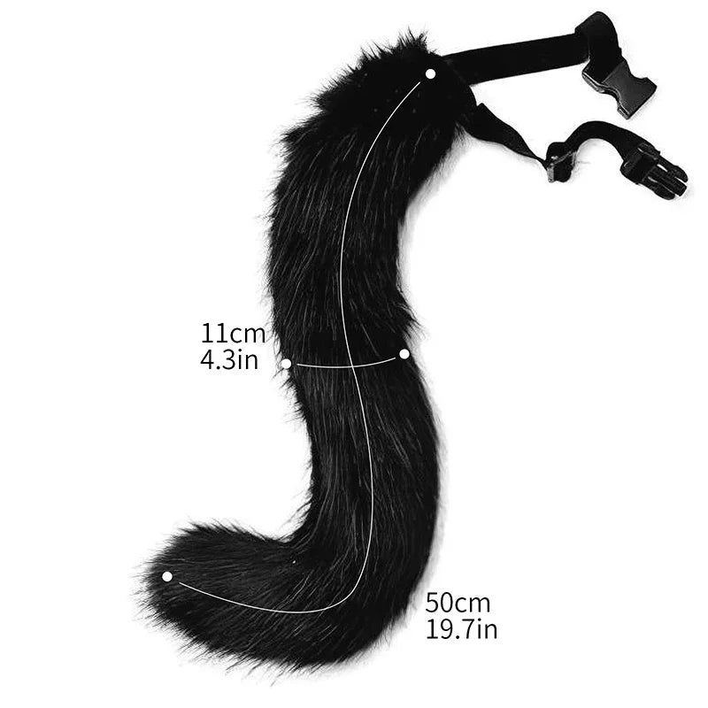 Fox Cat Ears Headwear Fluffy Animal Ears Headband