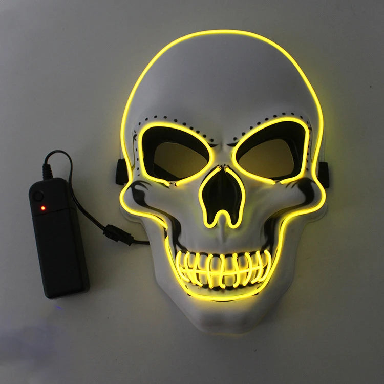 Halloween Horror Skull Mask LED