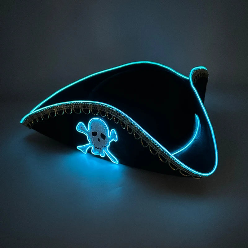 Newstyle Led Captain and Pirate Hat Halloween