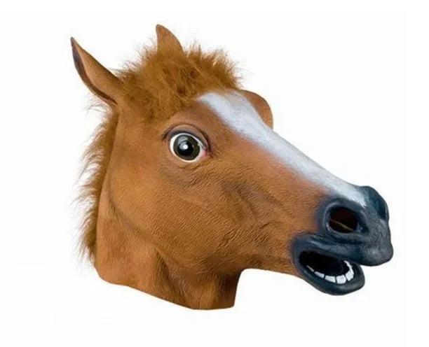 Horse Head Mask Cosplay Costume
