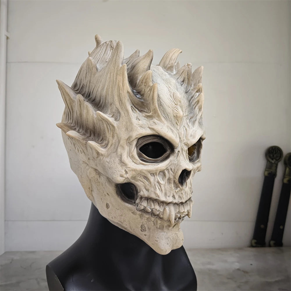 Creepy Halloween Skull Full Head Mask