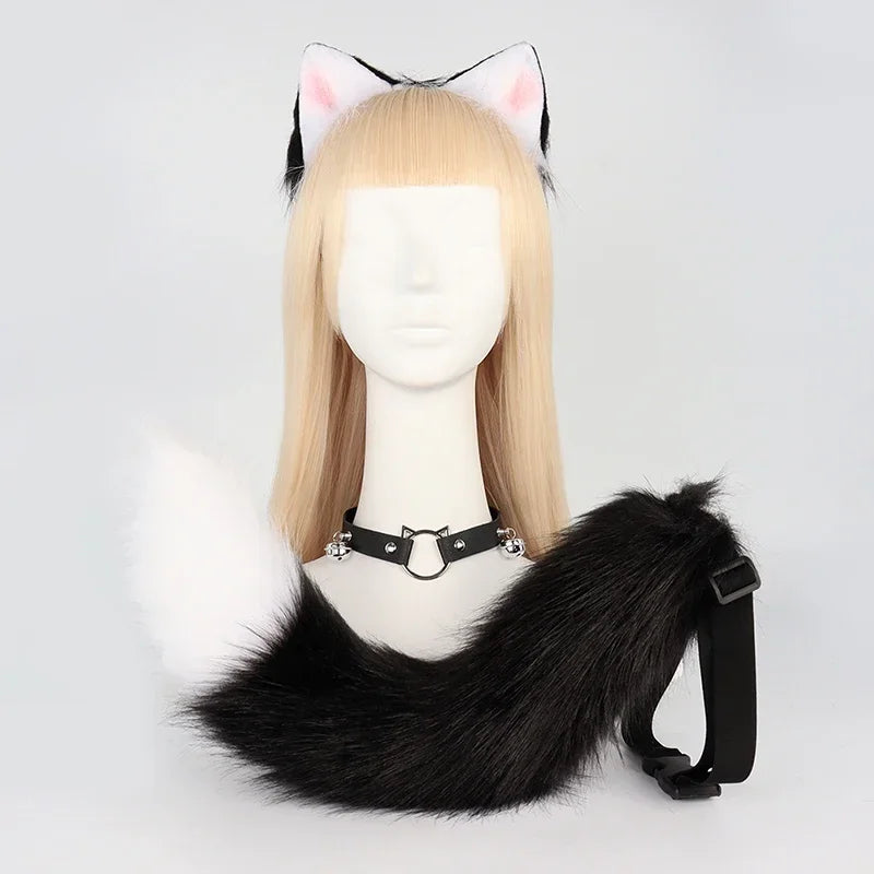 Fox Cat Ears Headwear Fluffy Animal Ears Headband