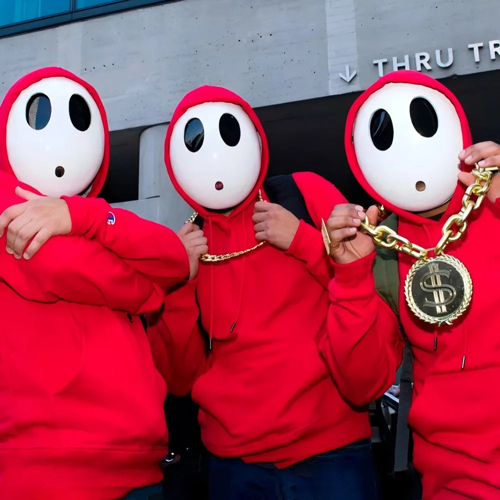 Game Bros Shy Guy Mask Cosplay