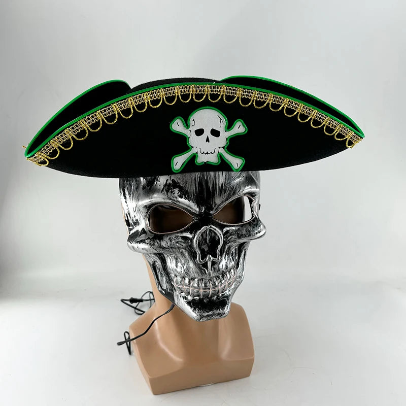 Newstyle Led Captain and Pirate Hat Halloween