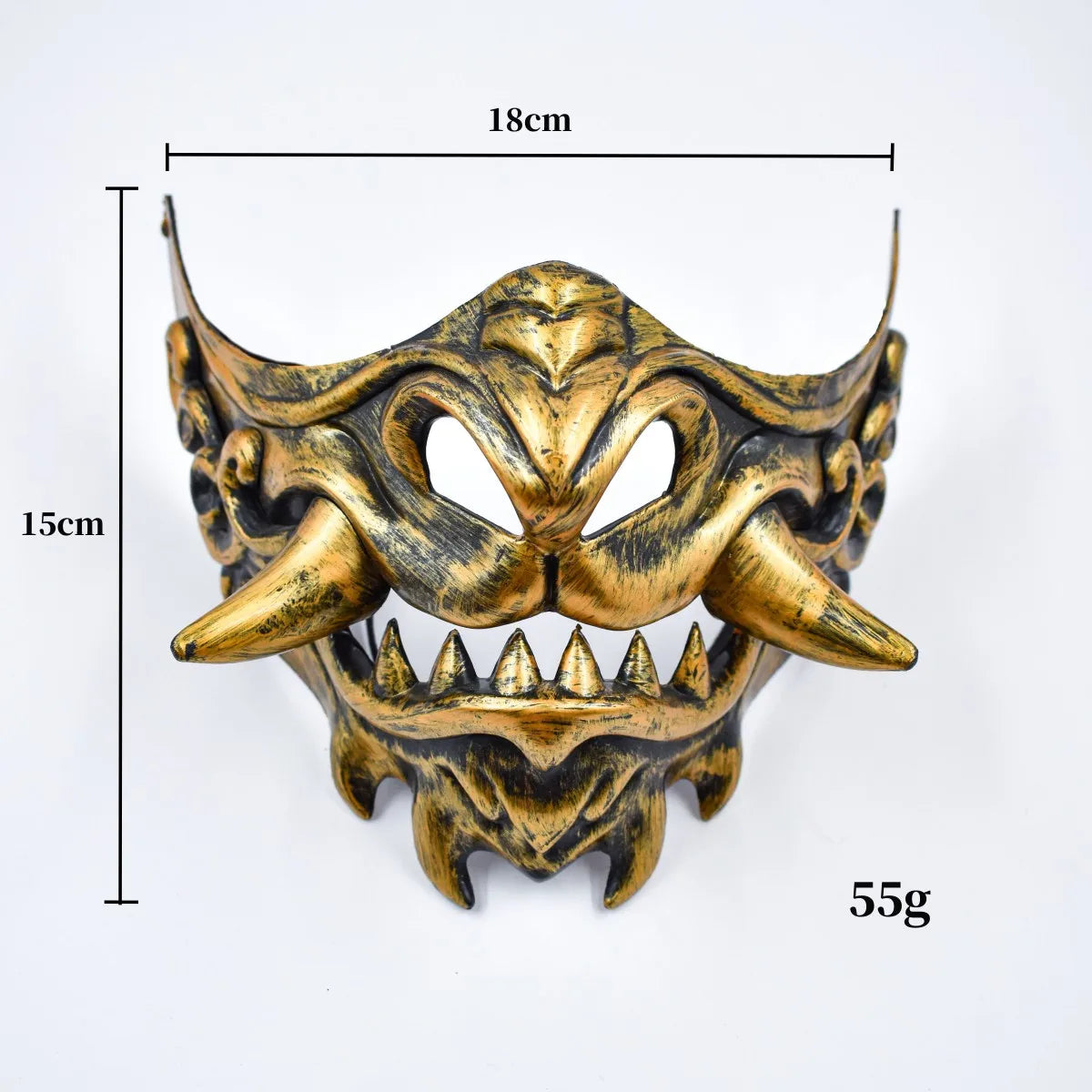Half Face Japanese Mask Halloween