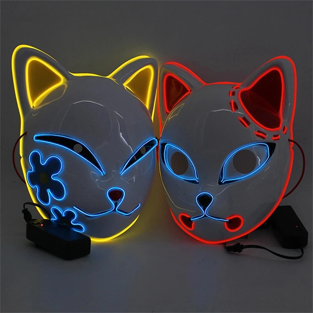 2024 Halloween Neon Mask