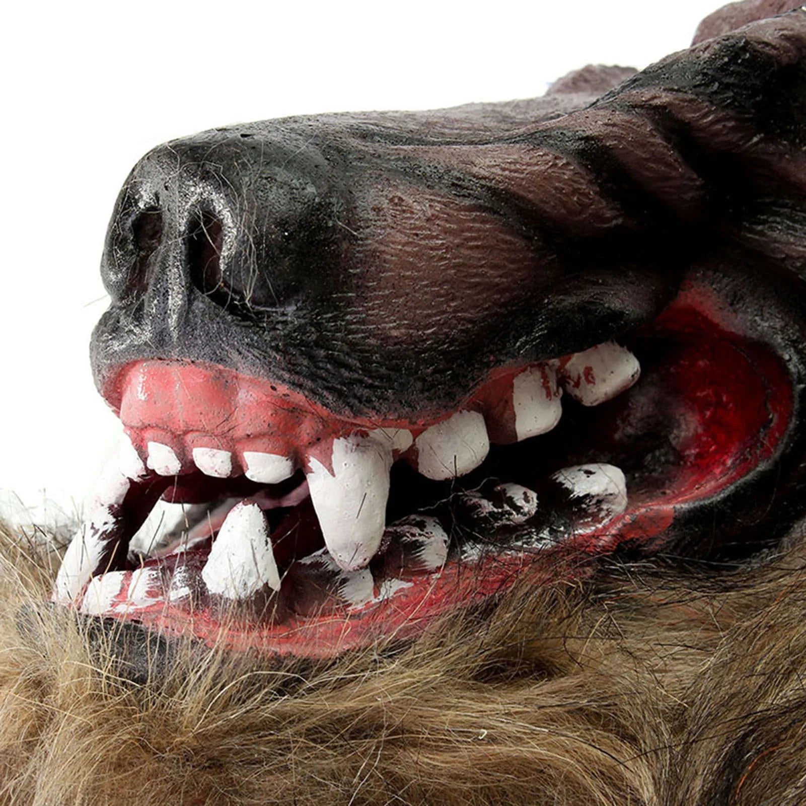 Halloween Horror Plush Wolf Gloves and Mask