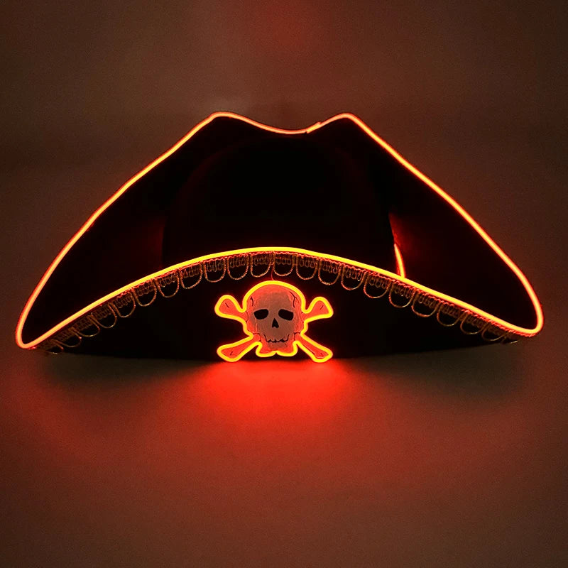 Newstyle Led Captain and Pirate Hat Halloween