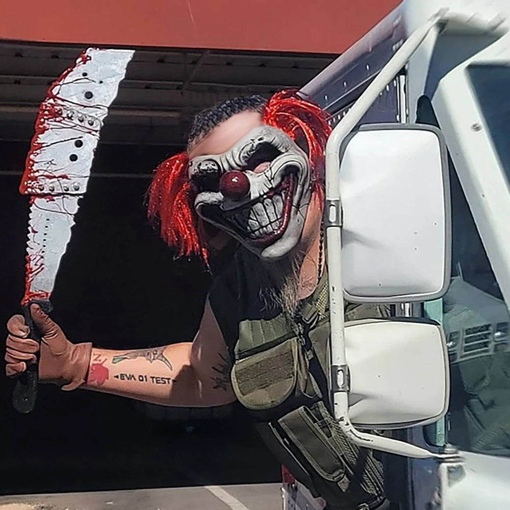 Twisted Metal Sweet Tooth Joker Mask