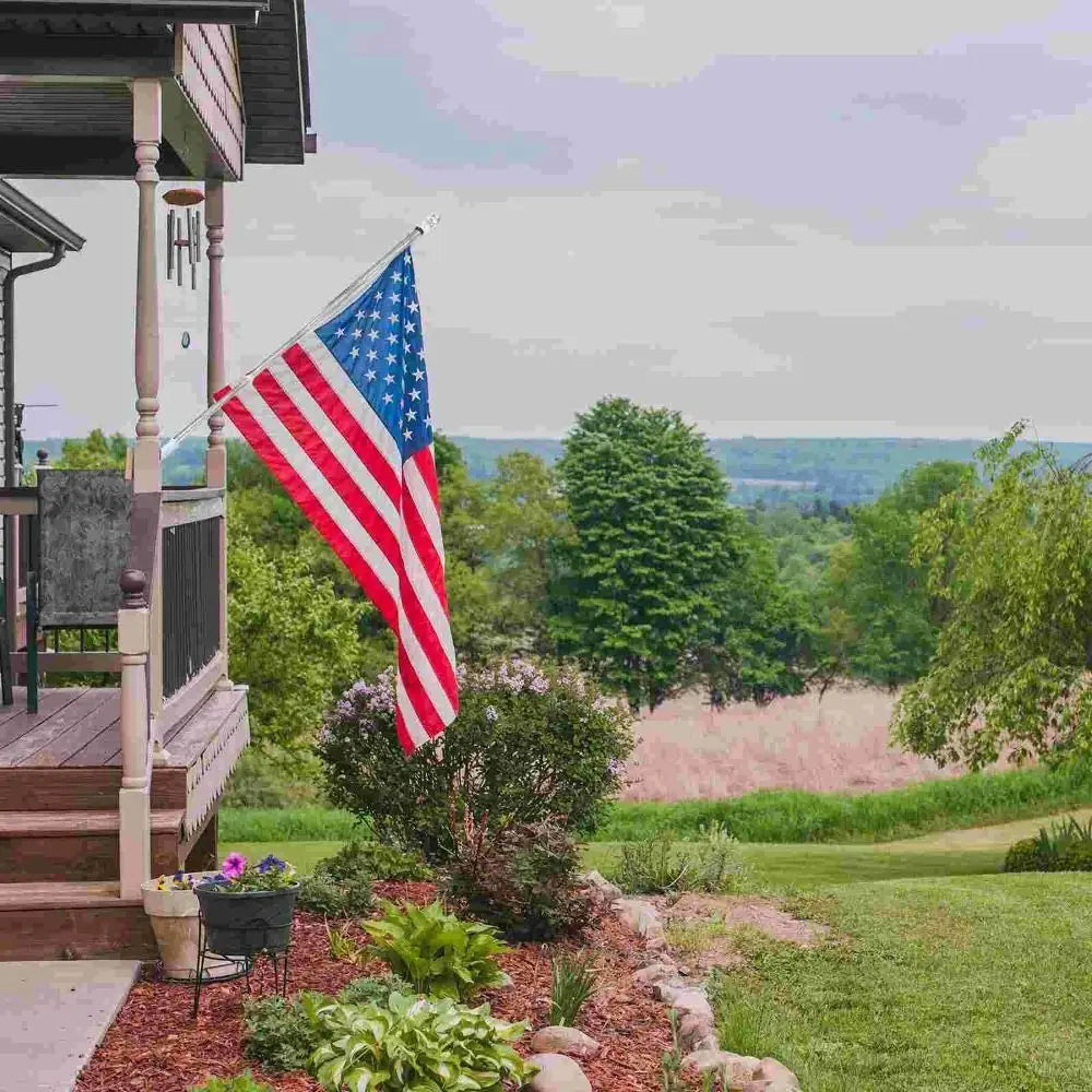 Wall Mounted Mount Telescopic Flag Pole