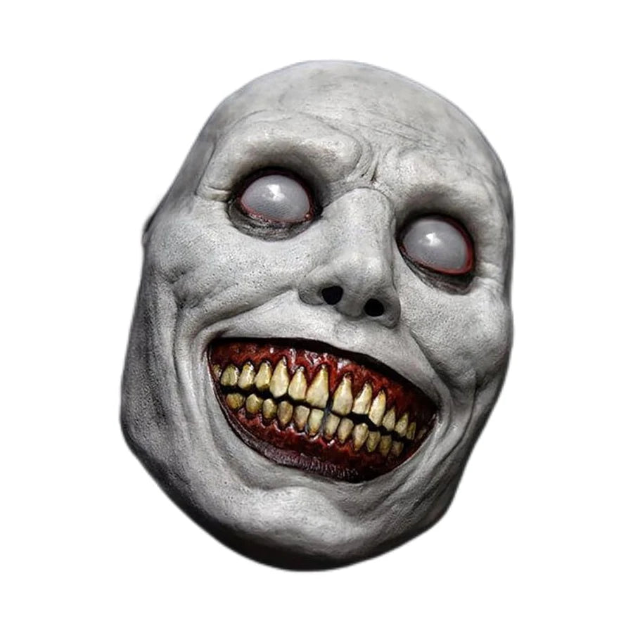 Scary Mask Halloween Horror Mask Scariest Creepy White Mask With Eye