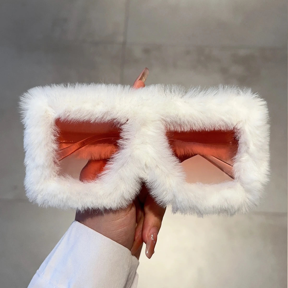 KAMMPT Oversized Plush Sunglasses