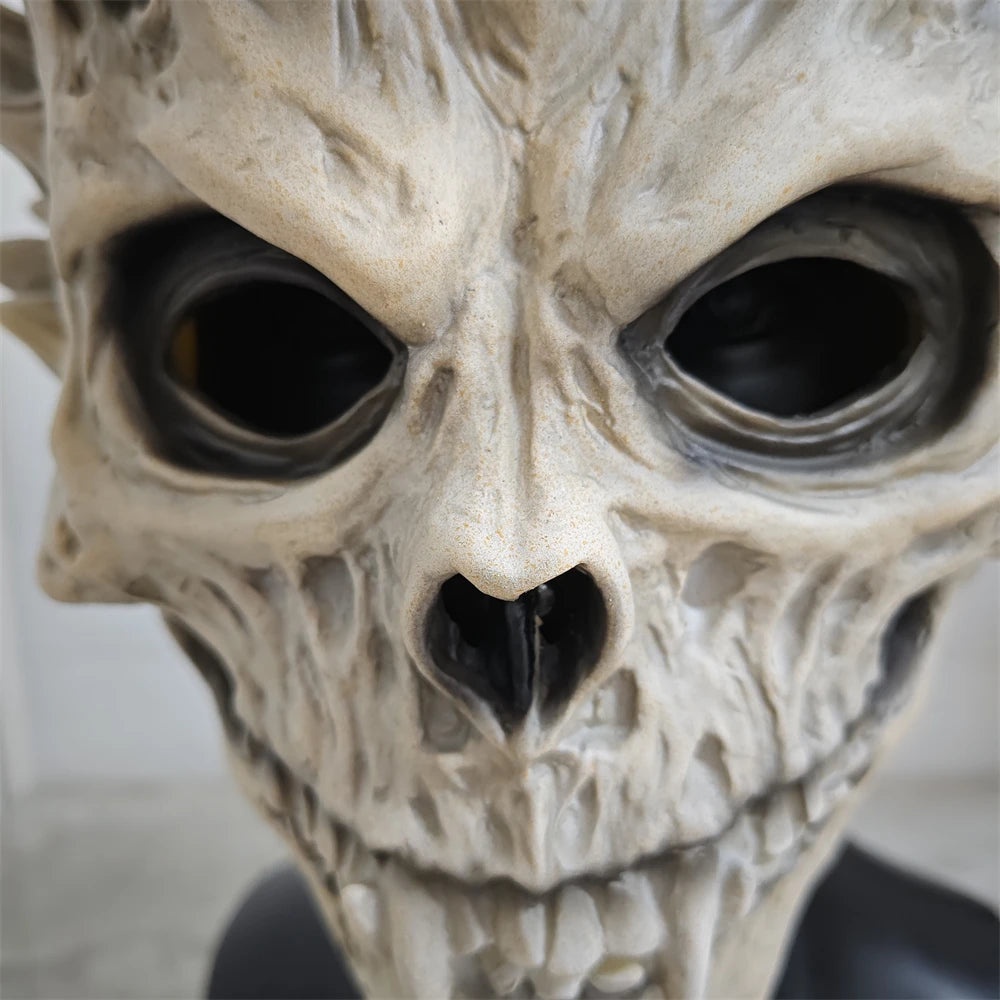 Creepy Halloween Skull Full Head Mask