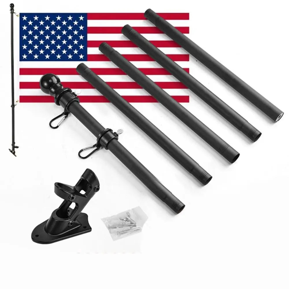 Wall Mounted Mount Telescopic Flag Pole