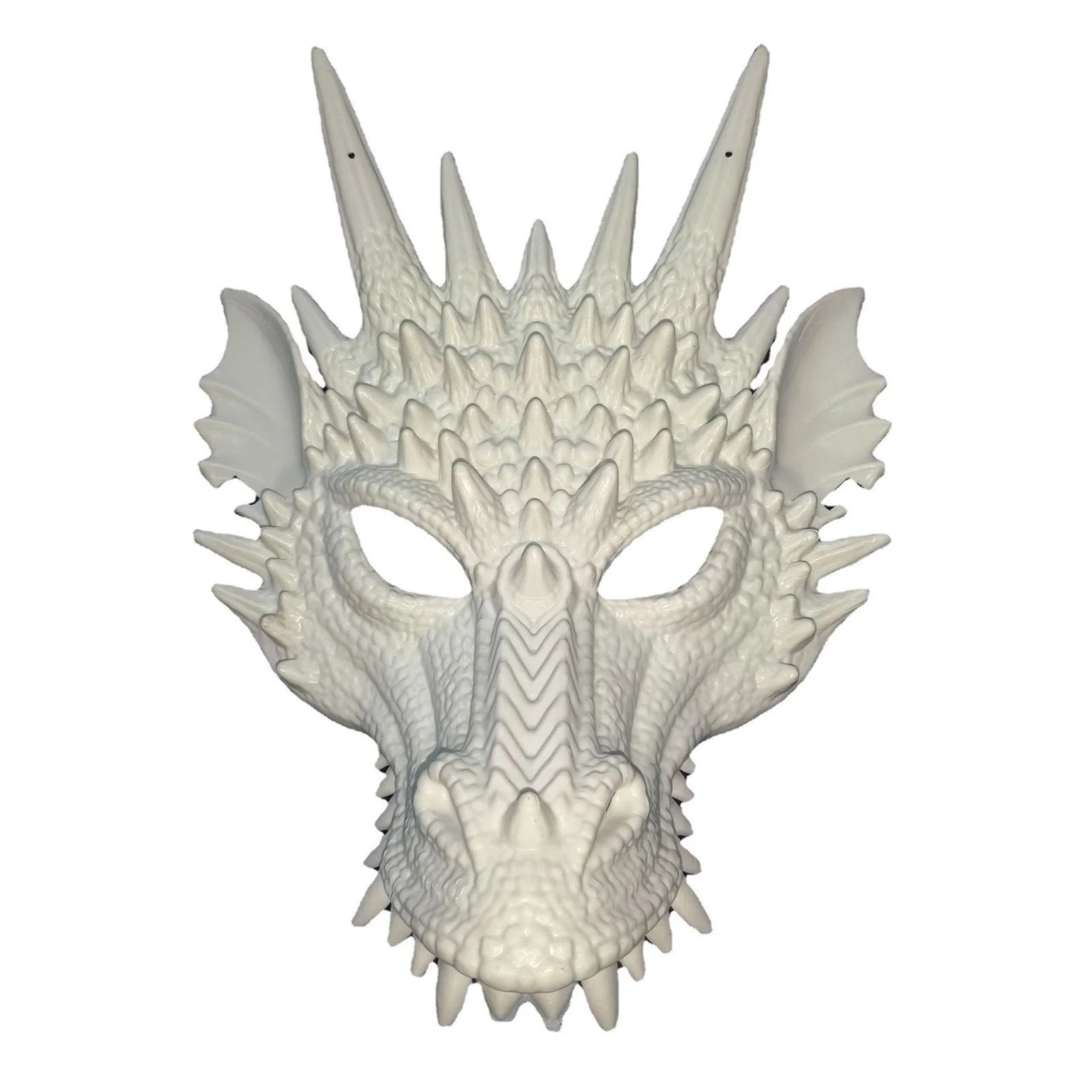 Happy Halloween Horror Dragon Mask Plastic Dragon Face