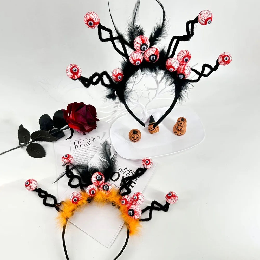 New Halloween Horror Eyeball Hair Band