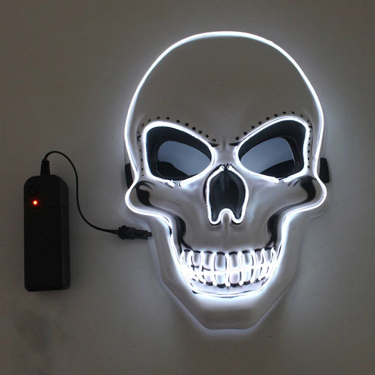 Halloween Horror Skull Mask LED