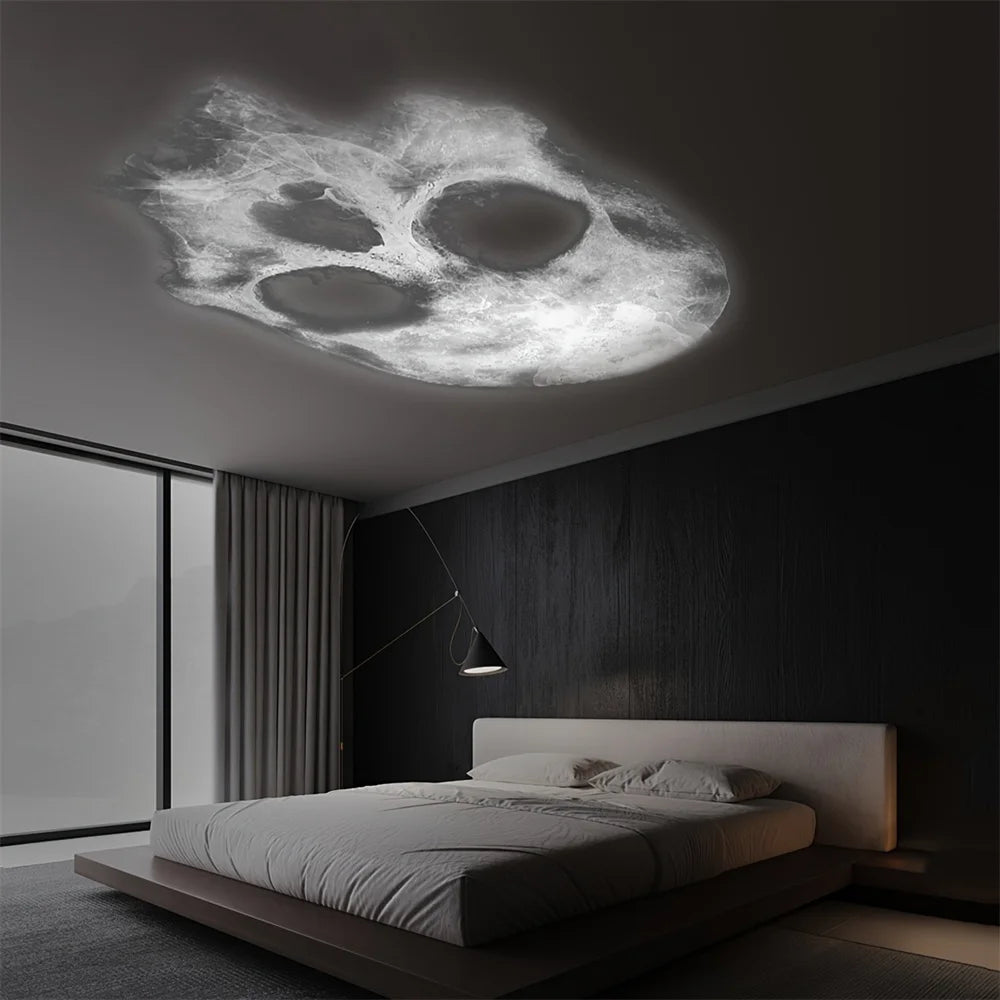Halloween 360° Rotatable Skull Projection Lamp
