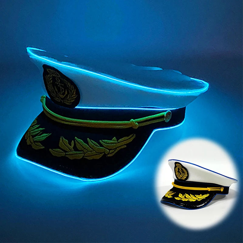 Newstyle Led Captain and Pirate Hat Halloween