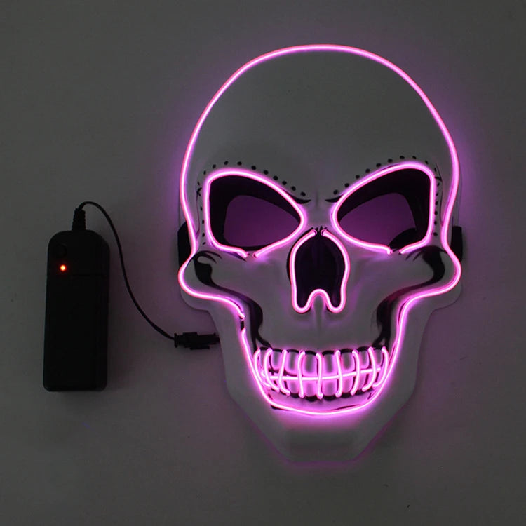 Halloween Horror Skull Mask LED