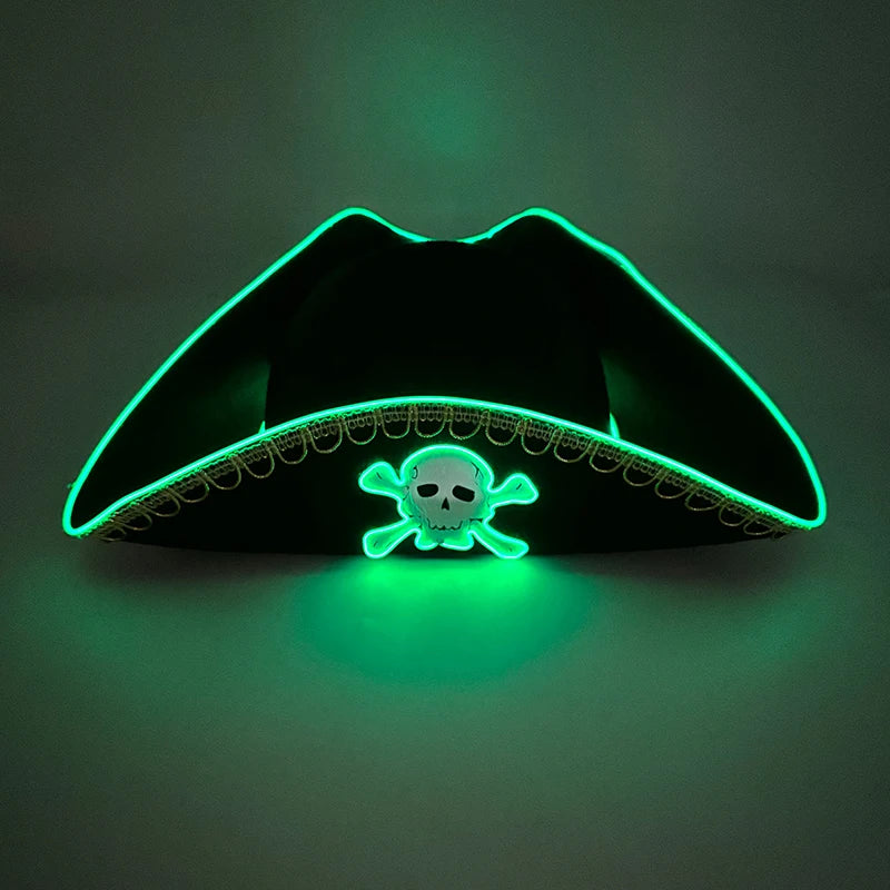 Newstyle Led Captain and Pirate Hat Halloween