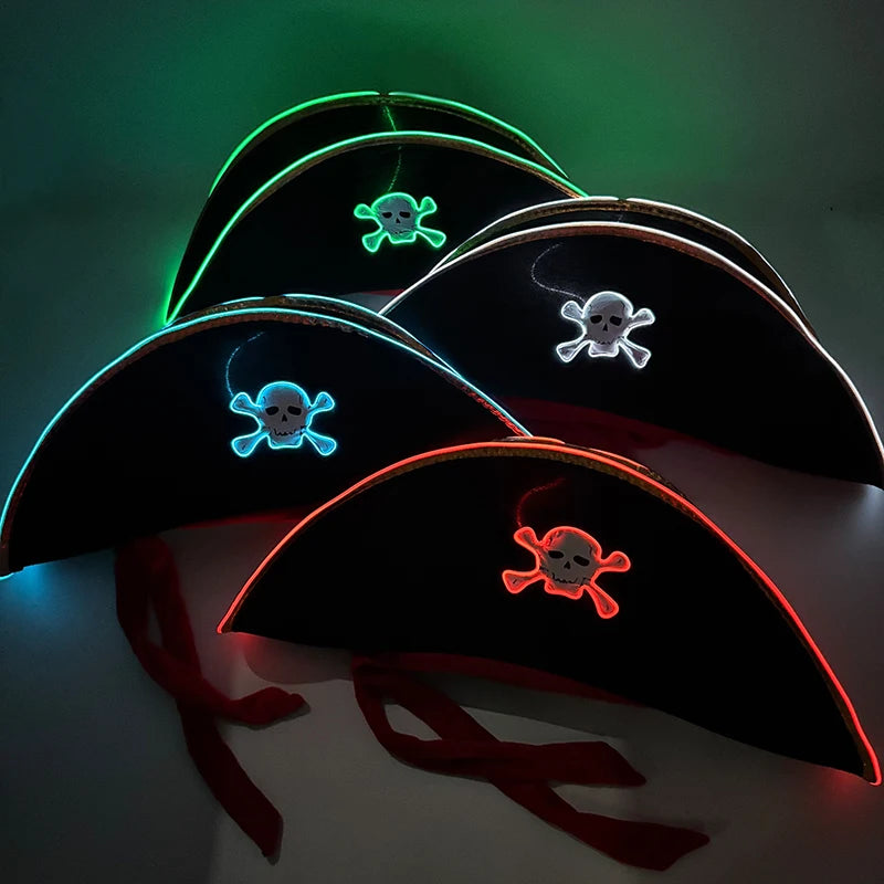 Newstyle Led Captain and Pirate Hat Halloween