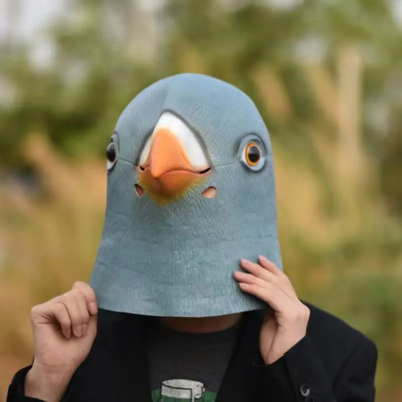 Halloween  Novelty Rubber Pigeon Mask