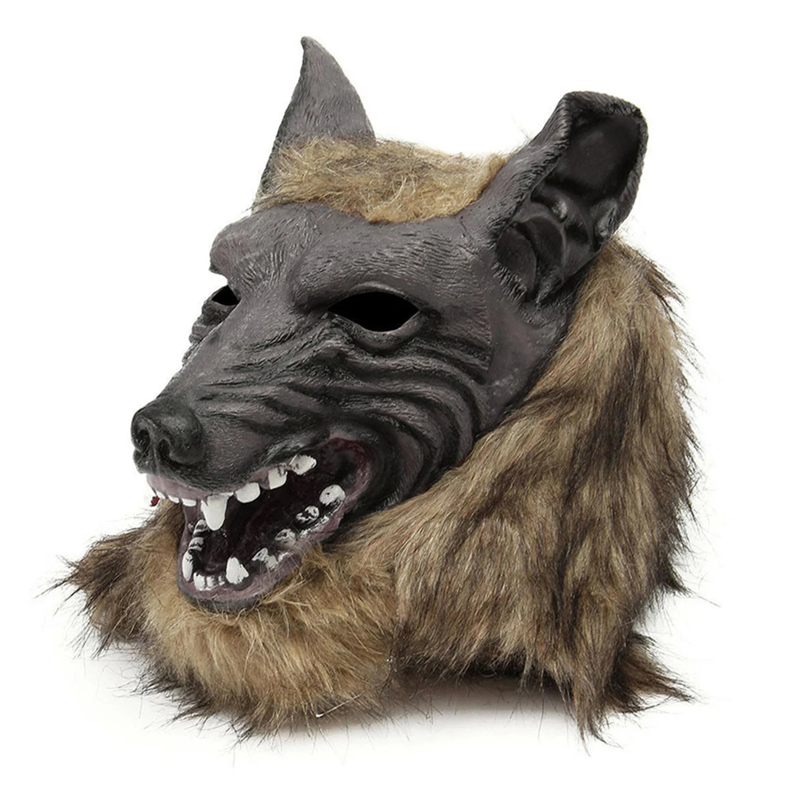 Halloween Horror Plush Wolf Gloves and Mask