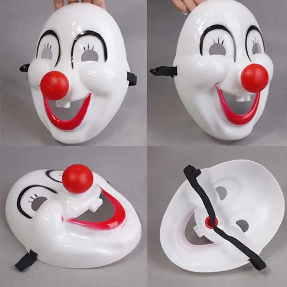 Halloween Funny Fancy Dress Party Mask Red Nose Clown