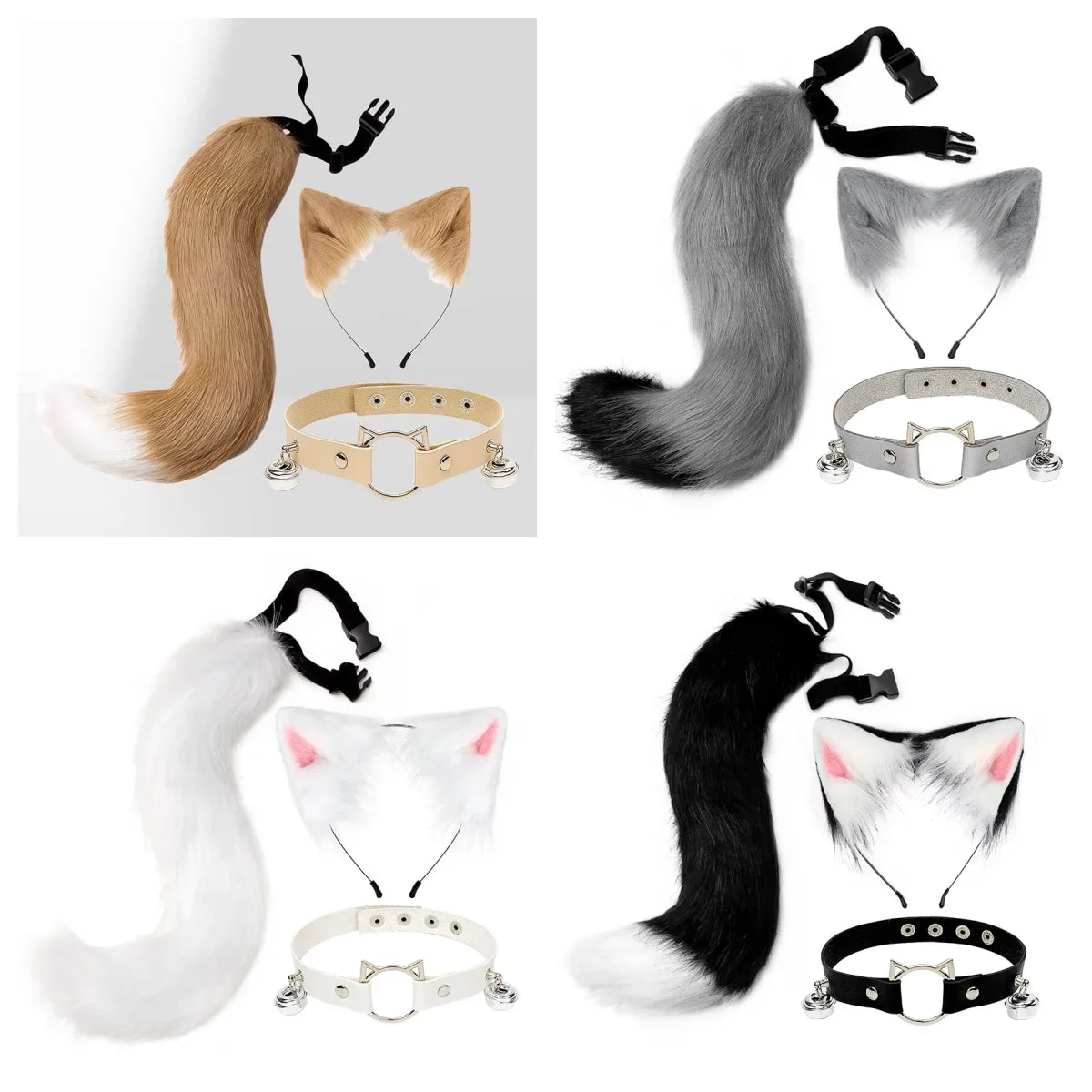 Fox Cat Ears Headwear Fluffy Animal Ears Headband