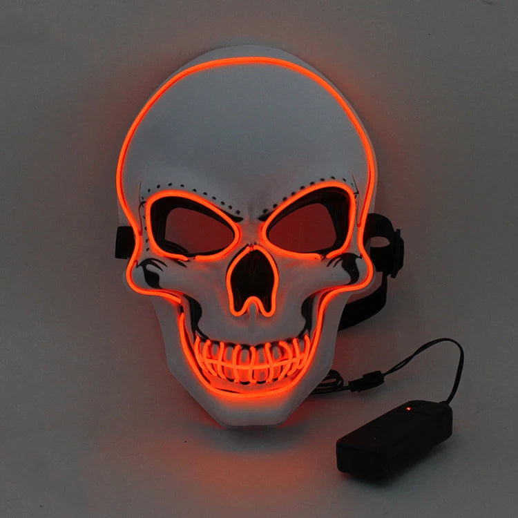 Halloween Horror Skull Mask LED