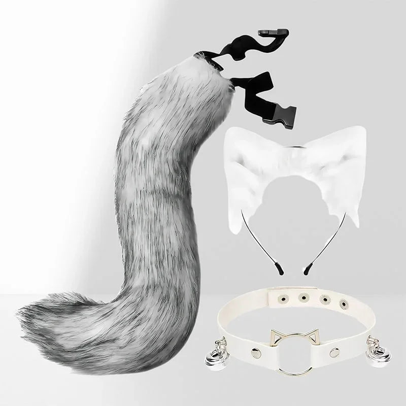 Fox Cat Ears Headwear Fluffy Animal Ears Headband