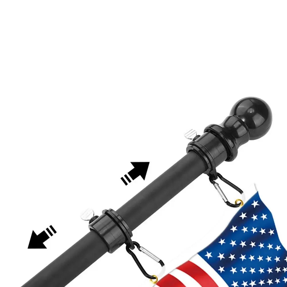Wall Mounted Mount Telescopic Flag Pole