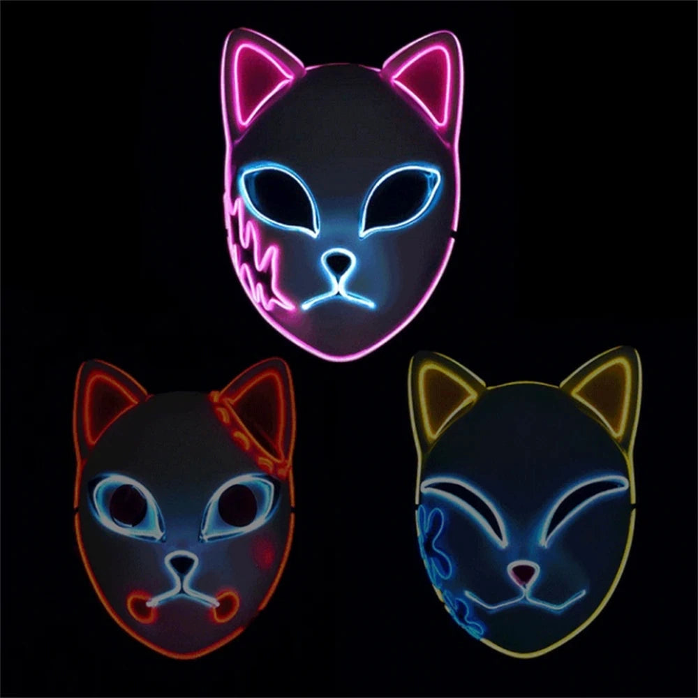 2024 Halloween Neon Mask