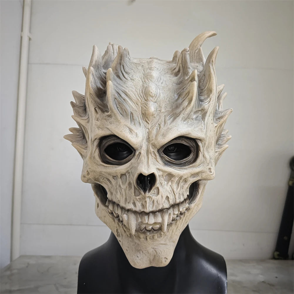 Creepy Halloween Skull Full Head Mask