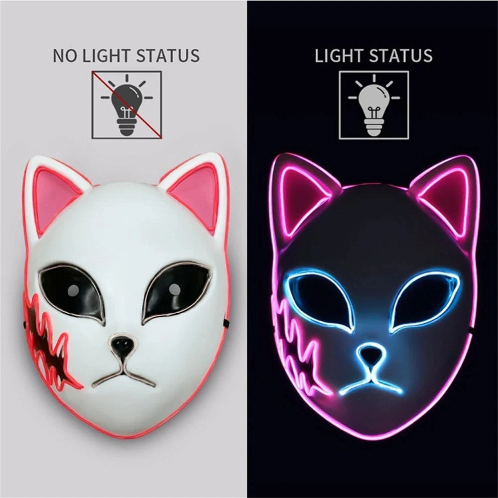 2024 Halloween Neon Mask