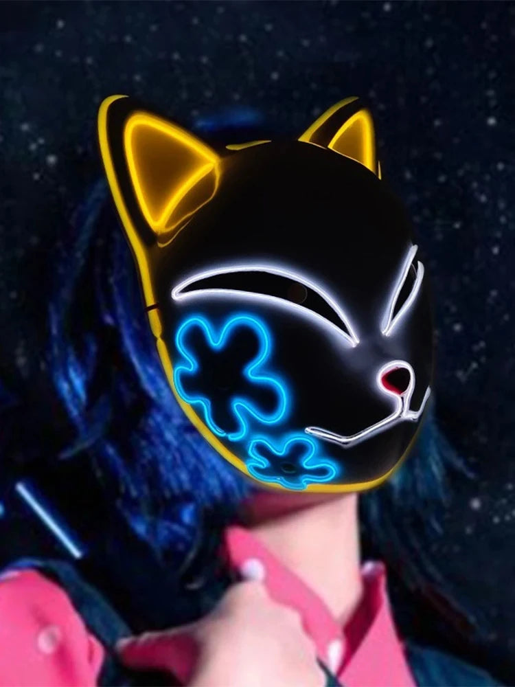 2024 Halloween Neon Mask