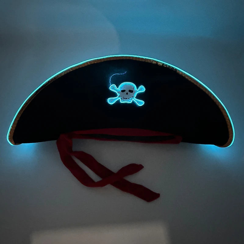 Newstyle Led Captain and Pirate Hat Halloween