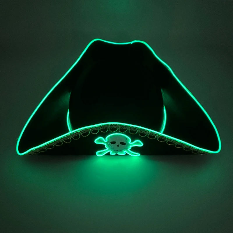 Newstyle Led Captain and Pirate Hat Halloween