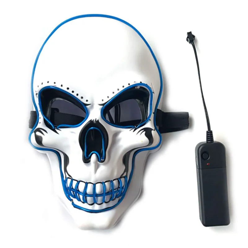 Halloween Horror Skull Mask LED