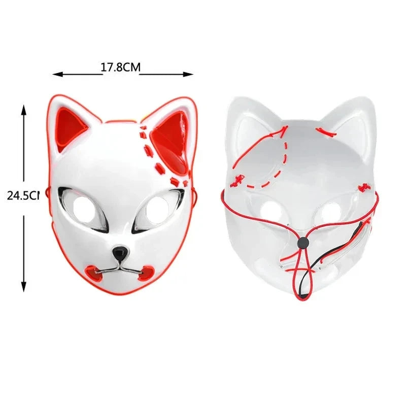 2024 Halloween Neon Mask