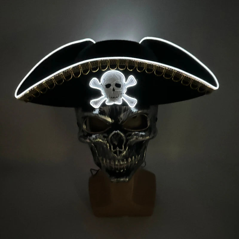 Newstyle Led Captain and Pirate Hat Halloween