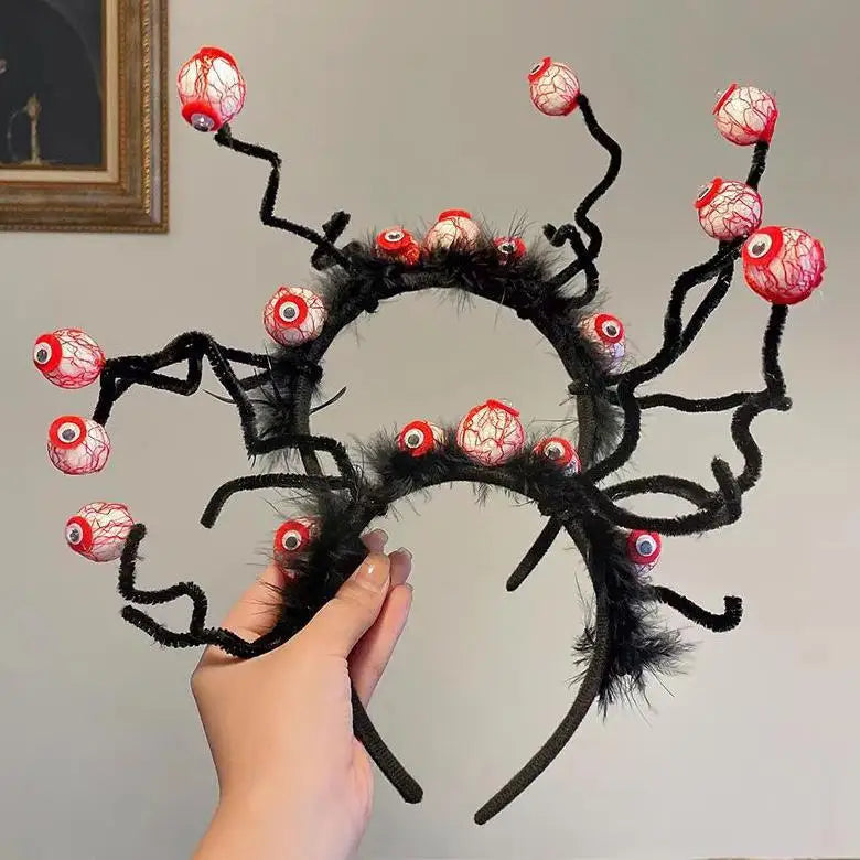 New Halloween Horror Eyeball Hair Band