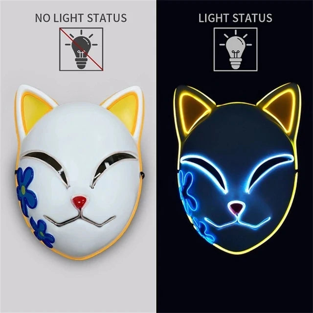2024 Halloween Neon Mask
