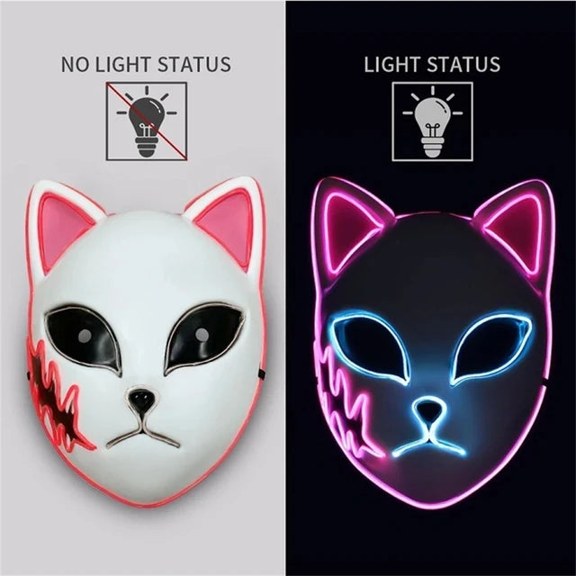 2024 Halloween Neon Mask