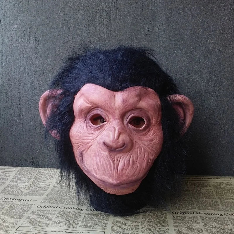 Gorilla hood Halloween Horror Mask